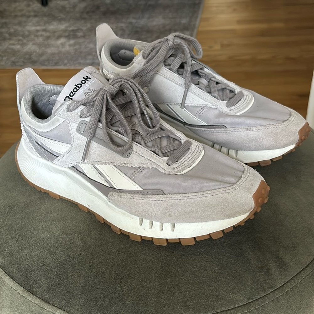 Grey Reebok Sneakers
